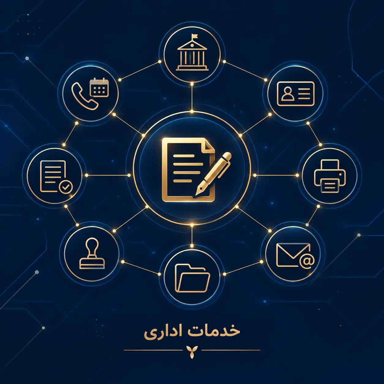 خدمات اداری